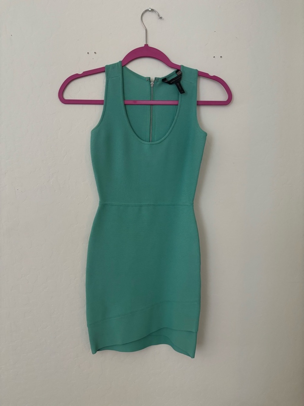 BCBGMAXAZRIA Mint Bandage Bodycon Dress XXS